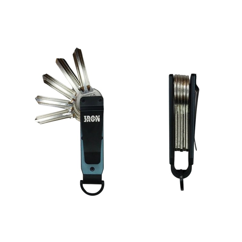 Iron Edge Key Organiser - Portable Keychain, Minimalist Heavy Duty