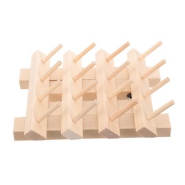 jojofuny Multi Functional Wooden Spool Holder Thread Organizer Rack for Embroidery Quilting and Sewing Projects Practical and Convenient Design for DIY Enthusiasts