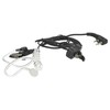vhbw Headset Compatible with Cobra PMR-300 Radio