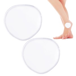 RAMGLYO Pack of 2 Ankle Gel Pads for Boots, Relieve Pressure and Improve Blood Circulation, Ice Skating, Hockey (Heart Shape)