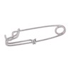 Closed Eye Fishing Clips Snap, Long Line Clips Snap Polished