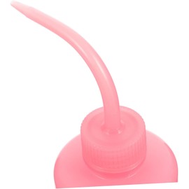 Unomor Botellas Para Lavar Pestañas Exprimibles De 250 Ml Boca Curva, Antigoteo y Medidor, Set De 8 Piezas Color Rosa, Botella Vacía Duradera Para Limpieza y Cuidado De Pestañas