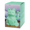 Donkey Products Waving Cat, Plastic, Mint, 15 x 10.5 x