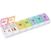 WELLGRO Pill Box for 7 Days, Pill Box, 1 Compartment