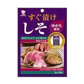 Nitto Foods Industry Immediately Pickled Perilla, 0.2 oz (6 g) x 3 Bags
