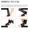 Abitzon Pack of 1 Adjustable Ankle Bandage, Ankle Brace, Flexible