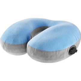 Cocoon Air Core Pillow Ultralight U-shaped Neck Support, Light Blue/Grey
