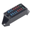 16 Way Automotive Fuse Box, ABS Material High Temperature Resistant,