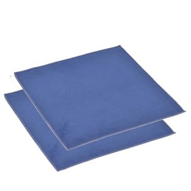 Etsumi E-5349-2 Cleaning Cloth, Microfiber Suede Cloth, 2 S, 7.9 x 7.9 inches (20 x 20 cm), Pack of 2, Soft Suede Type, Navy