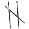OATIPHO 3pcs Angled Makeup Brush Flat Eyeliner Concealer Eyebrow Brushes
