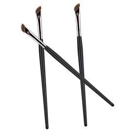OATIPHO 3pcs Angled Makeup Brush Flat Eyeliner Concealer Eyebrow Brushes for Precision Application Ergonomic Handle for Comfort for Beginners Professionals