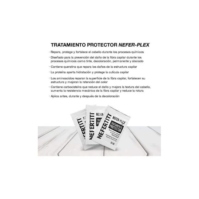 Kit Tratamiento Protector Durante Procesos Quimicos 3 Pzas