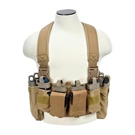 NcSTAR CVUCR2943T Vism Ultimate Chest Rig Tan