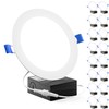 Sunco 16 Pack 6 Inch Ultra Thin LED Recessed Ceiling