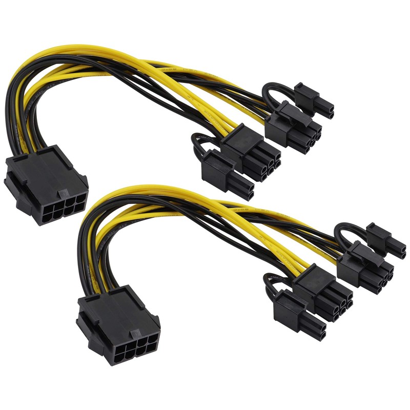 zdyCGTime GPU 8pin to Dual 8Pin (6+2) Pin Power Supply