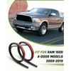 Wujexuhe Roof Trim Molding Kit Fit for RAM 1500 2009-2019