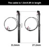 Mountain Bicycle Dropper Seatpost 27.2mm Adjustable Remote Control Suspension Seat