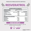 Resveratrol 100 Vegano Alto Contenido Polifenoles Pimienta Negra Absorción Vitamina
