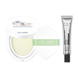 셀라보 워터 다이브 선쿠션 시즌2 23g + 쟈스 기미크림 15ml CellaBo Water Dive Sun Cushion Season 2 23g + Jas Gimi Cream 15ml