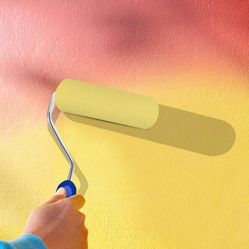 Mister Rui Foam Paint Roller, Sponge Paint Roller Sleeve, High