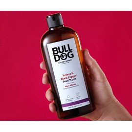 BULLDOG Vetiver Shower Gel / Black Pepper