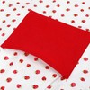 Kids Apron, Red Strawberry Printed Children Apron with Adjustable Neck