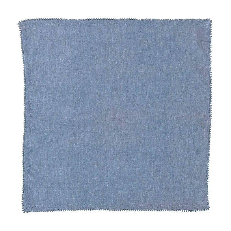 Juliska Berry Trim Napkin - Chambray
