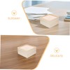 Ciieeo 2Pcs Storage Box with Clear Acrylic Sliding Lid Crate