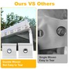 DYMHQ Awning Piping Eyelet, Motorhome Awning Eyelet, Motorhome Caravan Railing