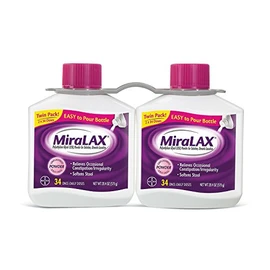 MiraLAX Supplement Powder For Bloating, 40.8 Ounce