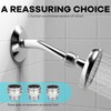 Ball End Shower Arm Adapter 1/2 Inch Male Pipe Thread