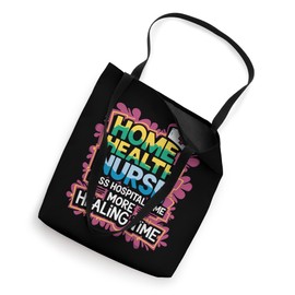 Home Health Nursing Design Home Health Care Worker Nurse Tote Bag