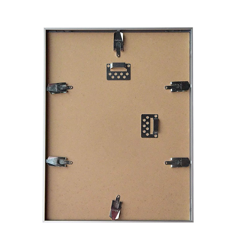 nielsen Bilderrahmen, 21 x 29,7 cm (A4), Aluminium, Schwarz glanz,