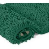 LuxUrux Bath Mat-Extra-Soft Plush Bath Shower Bathroom Rug, 1'' Chenille