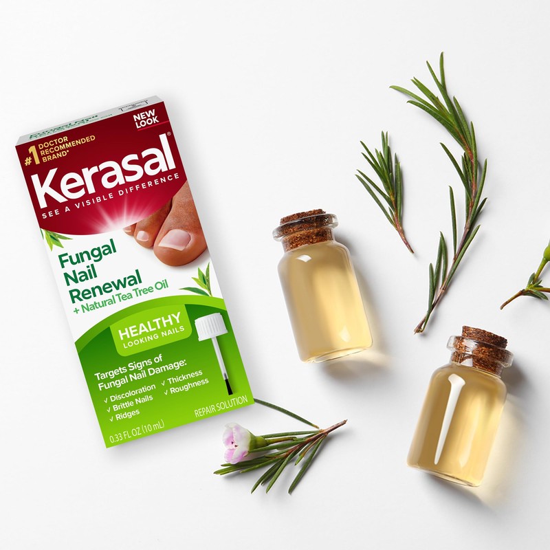 Kerasal Renewal Nail Repair Solution with Tea Tree Oil for