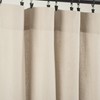 Lush Decor Belgian Flax Prewashed Linen Rich Cotton Blend Window