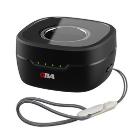 OBA Ring-R10 Smart Ring Pedometer Distance Calories Heart Rate Sleep Quality Stress Level Blood Oxygen App Ceramic (Size - M Diameter 17.8mm)