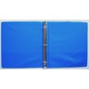 Royal Blue 3 Ring 1" View Binder 8.5 X 11
