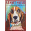 Basset Hound Fridge Magnet