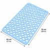 Non-Slip Shower Mat for Bathtubs and Bathrooms – 43 x