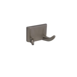 Formosa Design Hardware Towel and Robe Hook Variety of Finishes and Styles Available (Square Style, Brushed Nickel)