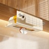 Kitchen Paper Holder Hanging Wrap Holder Metal Paper Towel Case