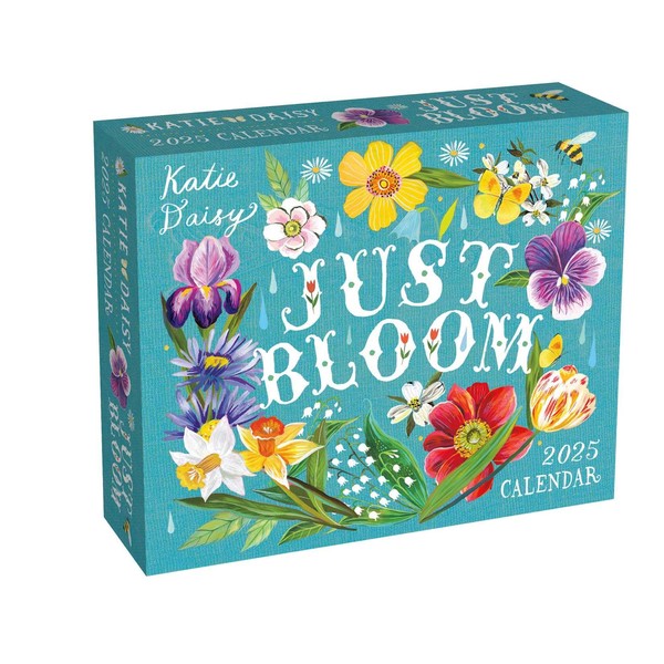 Katie Daisy 2025 Day-to-Day Calendar: Just Bloom