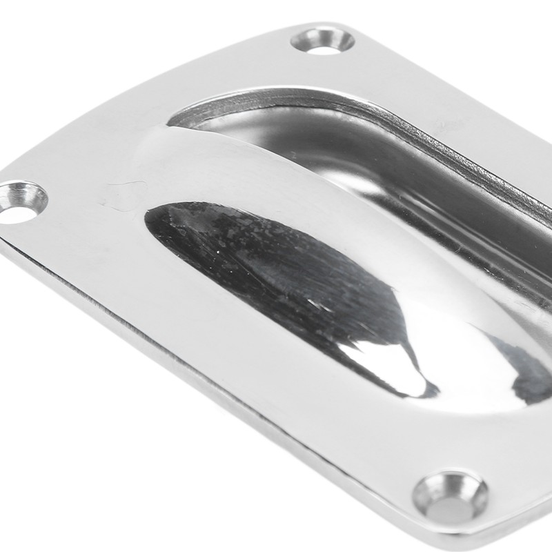 Flush Pull Handle Marine Grade Stainless Steel Mirror Polishing Recessed
