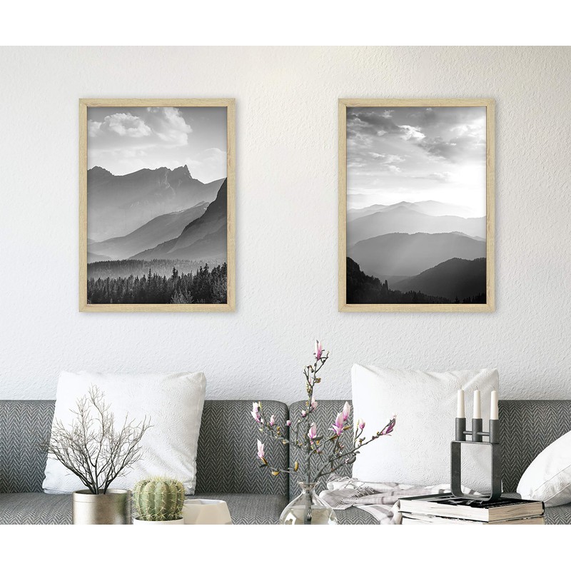MCS Studio Gallery Frame, Natural Woodgrain, 20 x 28 in,