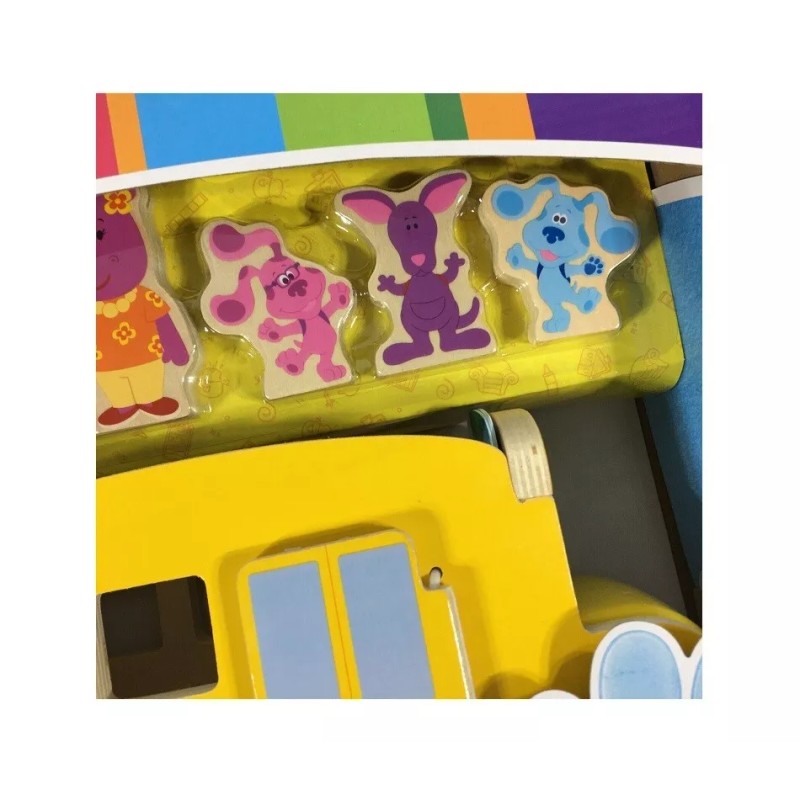 Melissa & Doug Blue's Clues & You! Wooden Pull Back
