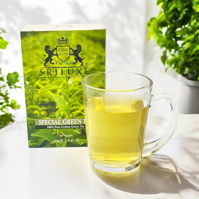 SRILUXE - Special Green Tea Loose Leaf Premium Quality |