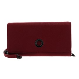 Mandarina Duck Mellow Leather Wallet Bag Rumba Red, Rumba Red, Elegant