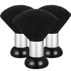 3 Piezas de Cuello Plumero cepillo para polvo Barber Cuello
