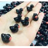 Pcxino 400pcs Mini Resin Duck Bulk Tiny Duck Figures for